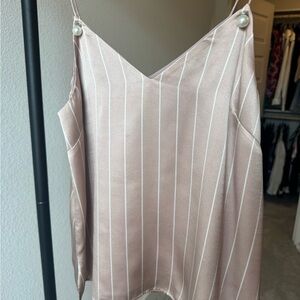 Cami NYC Lola Cami in Oyster Stripe